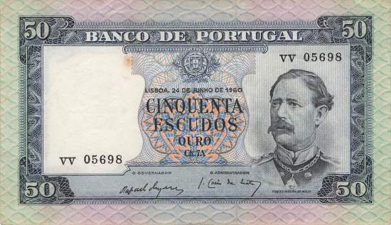 50 Escudos 24.7.1960 p.164